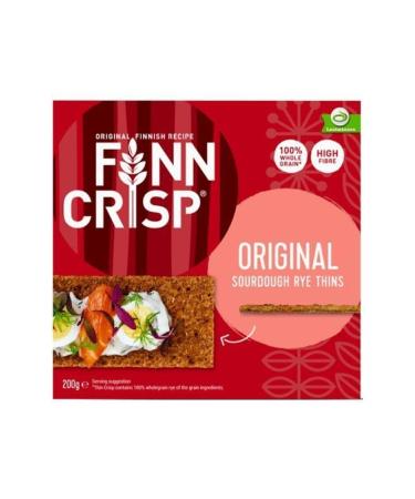 F nn Crisp Rye Crackers 200 gr