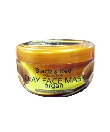 Black Red Clay Face Clay Mask Argan 400ml