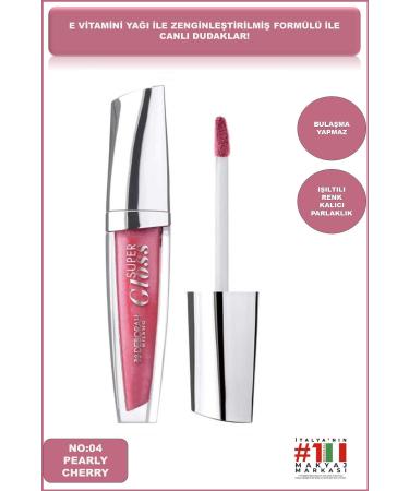 Deborah Super Gloss Pearly Cherry No: 04