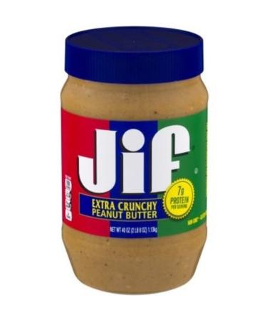 Jif Peanut Butter Extra Crunchy 454 gr