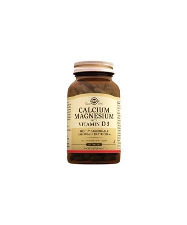Solgar Calcium Magnesium With Vitamin D3 150 Tablets