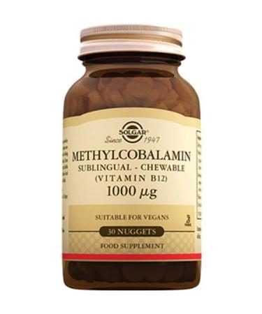 Solgar Methylcobalamin 1000 Mcg 30 Tablets