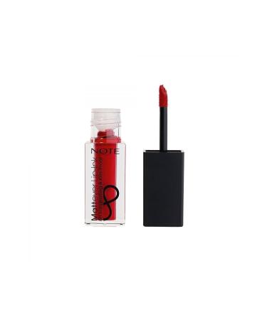 Note Cosmetics Mattever Lip-Ink Matte and Permanent Liquid Lipstick 14 Unpredictable Red - Red - Buy Online on GoSupps.com