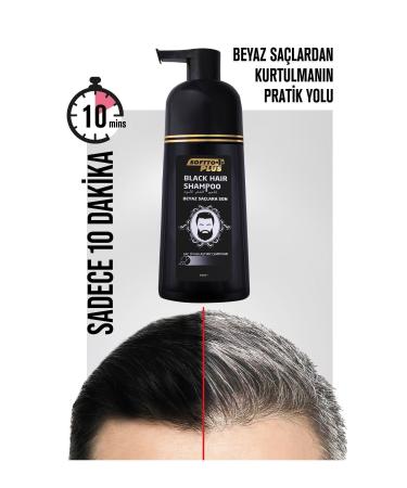 Softo Plus Softto Plus Men's Hair Blackening Shampoo 350 Ml - Buy Online on GoSupps.com