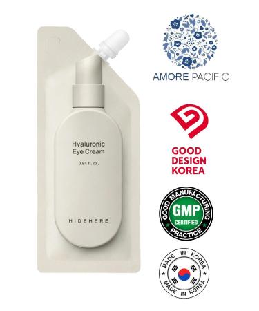 HIDEHERE 7 Types of Hyaluronic Acid Moisturizing Anti-Aging Premium Eye Contour Cream