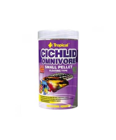 Tropical Cichlid Omnivore Small Pellet 1000 ml