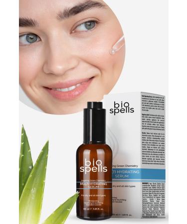 bio spells Multi Hydrating Serum 30ml - Intensive Moisturizing and Plumping Effective Skin Care Serum - Buy Online on GoSupps.com