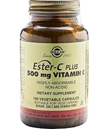 Solgar Ester- C 500 Mg 100 Tablets