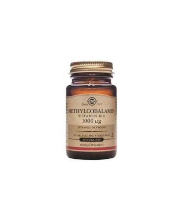 Solgar Methylcobalamin (B12) 1000 Mcg 30 Sublingual Tablets