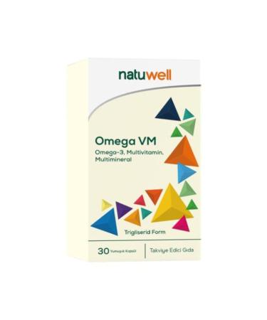 Natuwell Omega Vm 30 Softgels