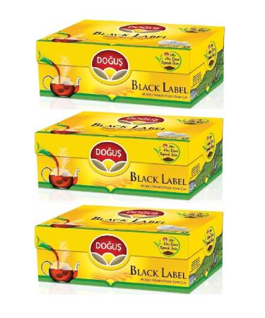 Dogus Black Label Teapot Tea Bag 48 153 gr x 3 Packs