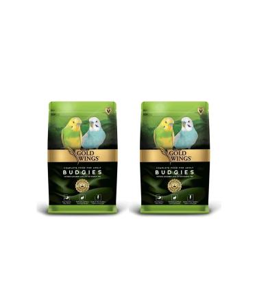 Gold Wings Budgie Food 1 Kg X 2 Pieces