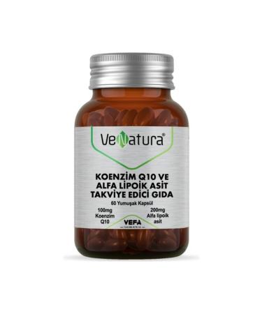 Venatura Coenzyme Q10 And Alpha Lipoic Acid 60 Capsules