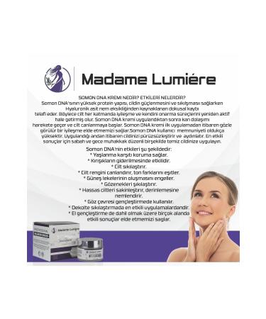 Madame Lumiere Salmon DNA Youth Cream Anti-Aging Anti-Wrinkle Creamx2 - Buy Online on GoSupps.com