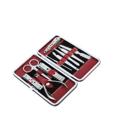Epilons Professional Steel Manicure Pedicure Set 10 Pieces