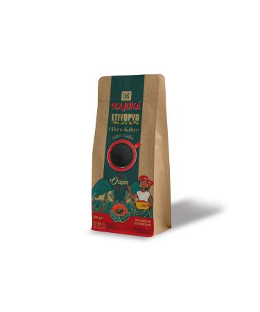 kajuka coffee Filter Coffee Single Origin Ethiopia 250 Gr. (Ground)