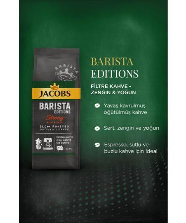 Jacobs Barista Editions Filter Coffee Strong 225 gr - Rich and Intense Aroma - Buy Online on GoSupps.com