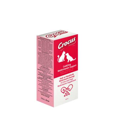 crocus CAT&DOG MULTIVITAMIN SUPPORT 100ML X 2 PCS 316105