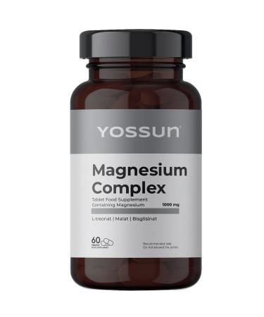 YOSSUN Magnesium Complex Tablet Food Supplement 1000mg - Buy Online on GoSupps.com