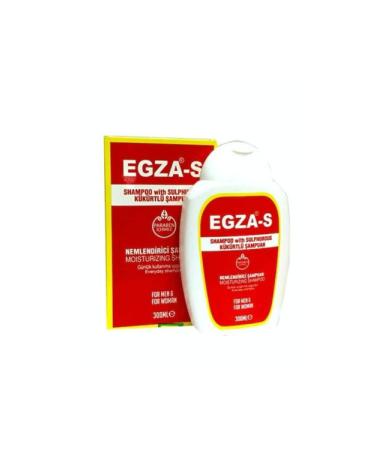 Egza-s Egza Sulfur Moisturizing Shampoo 300ml - Buy Online on GoSupps.com
