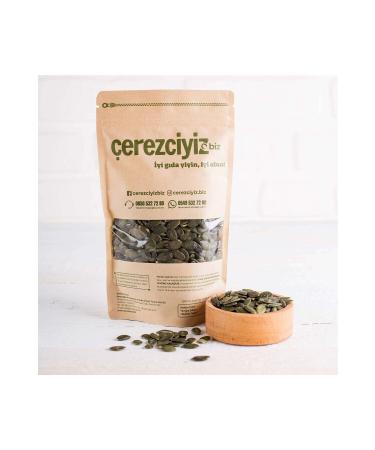 evizciyiz Raw Pumpkin Seeds (UNROASTED AND UNSALTED) Weight 500gr.