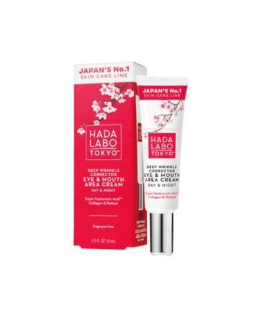Hada Labo Tokyo Eye and Mouth Contour Anti-Wrinkle Cream 15 ml