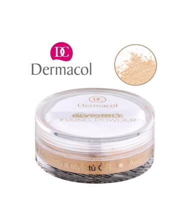 Dermacol Invisible Fixing-Transparent Powder Permanent Velvet Fixing Transparent Finish Powder NATURAL - Buy Online on GoSupps.com