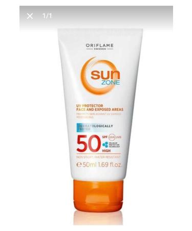 Oriflame Sun Zone Spf50 For Face And Overexposed Areas 50 Ml