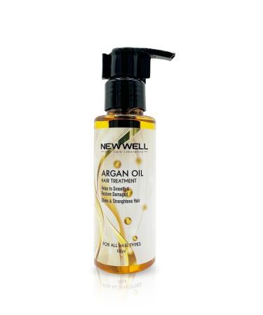 New Well Hair Volumizing Nourishing and Repairing Argan Essence Hair Care Oil 100 ml - Buy Online on GoSupps.com