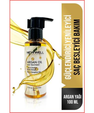 New Well Hair Volumizing Nourishing and Repairing Argan Essence Hair Care Oil 100 ml