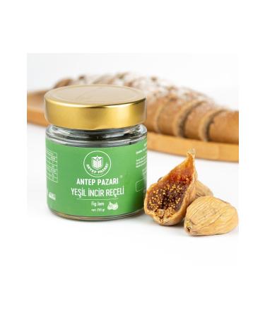 Antep Bazaar GREEN FIG JAM - HOME MADE - 250 GR - Buy Online on GoSupps.com