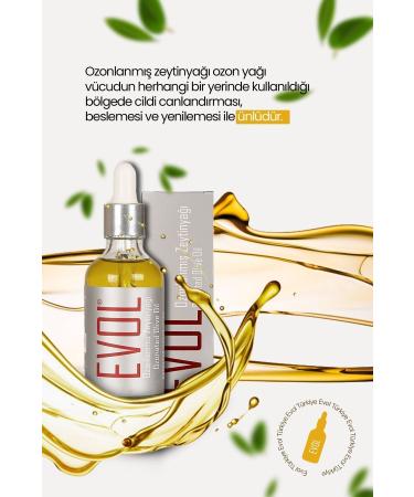 EVOL Ozonated Olive Oil Serum Ozonated Oil Skin Serum Natural Care 50 ml - Buy Online on GoSupps.com