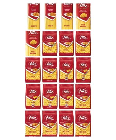F L Z Pasta Varieties 20 Pieces