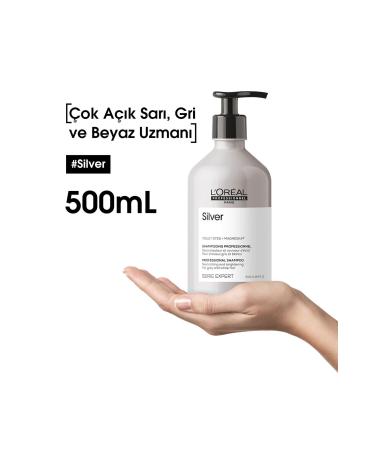 L'Oreal Paris Serie Expert Silver Color Balancer for Very Light Blonde Grey and White Hair M - Buy Online on GoSupps.com