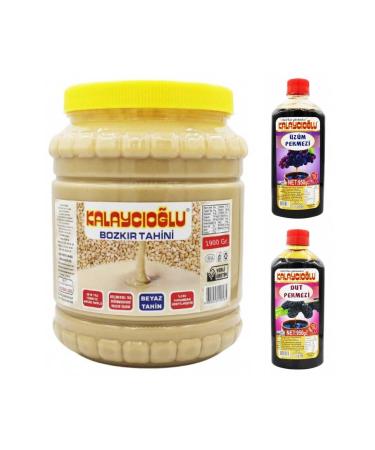 Kalayc o lu Bozk r White Tahini 1900gr - Grape and Mulberry Molasses 950gr