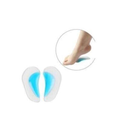 AKSCEP Arch Support Gel Flat Feet Silicone Foot Sole Gap Filler - Buy Online on GoSupps.com