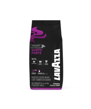LavAzza Expert Gusto Forte Coffee Beans (ROASTED COFFEE BEANS 1 KG 0 ORIGINAL)