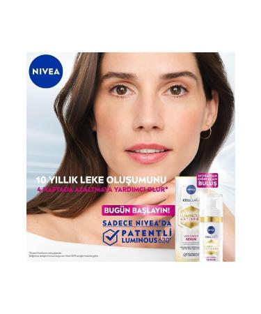 NIVEA Luminous630 Anti-Spot Serum 30 ml Skin Serum for Sun Pregnancy and Puberty Spots - Buy Online on GoSupps.com