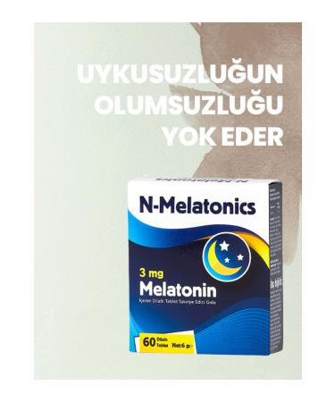 Crom Health N-melatonics Sublingual Melatonin Supplement - Fast Sleep Regulator and Quality Enhancer (60 TABLETS) - Buy Online on GoSupps.com