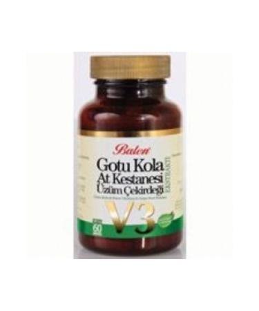 Balen Gotu Kola & Horse Chestnut & Grape Seed - 60 Capsules