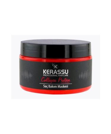 KERASSU Collagen Keratin Hair Care Mask 250 ml Nourishing Bone Marrow Supplement to End Wear and Breakage