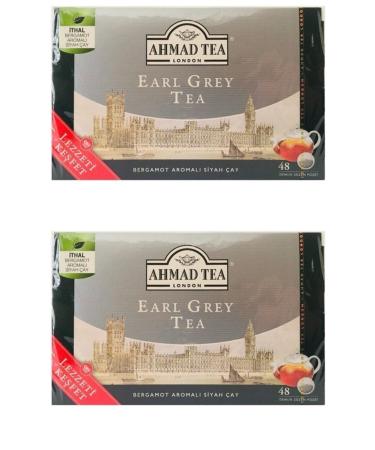 Ahmad Tea Earl Grey Teapot Tea Bag 48 x 2 pcs