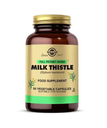Solgar Milk Thistle 50 Capsules