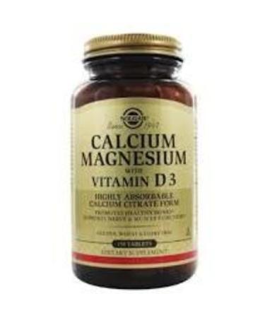 Solgar Calcium Magnesium Vitamin D3 150 Capsules