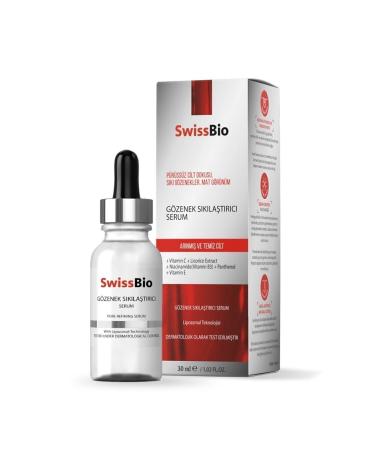 SwissBio Pore Tightening Serum 30 ml Niacinamide%5+licorice Root Extract%1+d-panthenol%1+vitc - Buy Online on GoSupps.com