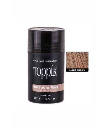 Toppik Hair Building Fiber Light Brown 12 g - Hair Building Fibers 8680937004641