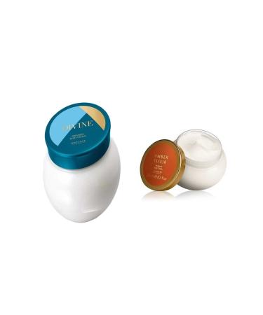 Oriflame Amber Body Lotion 250 Ml And Divine Perfumed Body Lotion 250 Ml
