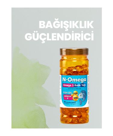 90 Capsules Omega-3 Fish Oil Containing n-omega Dha and Epa 90 Capsules - Buy Online on GoSupps.com