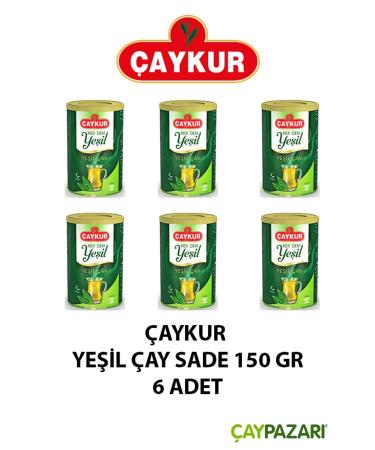 aykur HERDEM GREEN TEA PLAIN 150 GR. 6 PIECES
