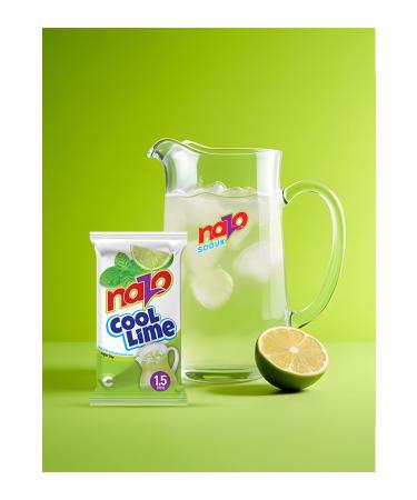 NAZO 9 gr Cool Lime Flavored Powder Drink 24pcs - Buy Online on GoSupps.com